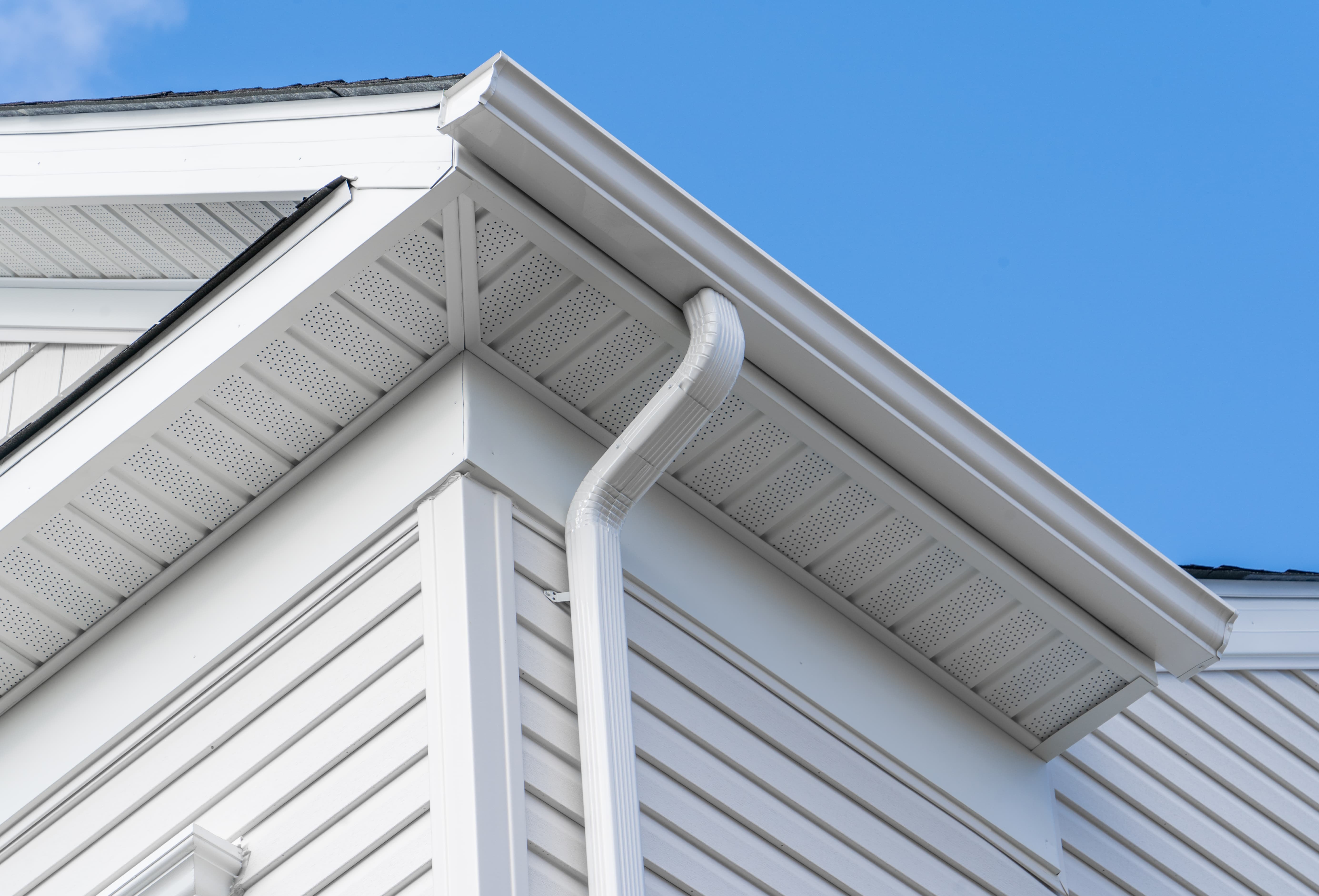 Soffit vent installed in Prairie Village